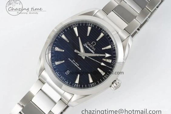 1227 MultiPurpose Aqua Terra 150M SS JQK 1:1 Best Edition Black Dial SS Hand on SS Bracelet A 7833